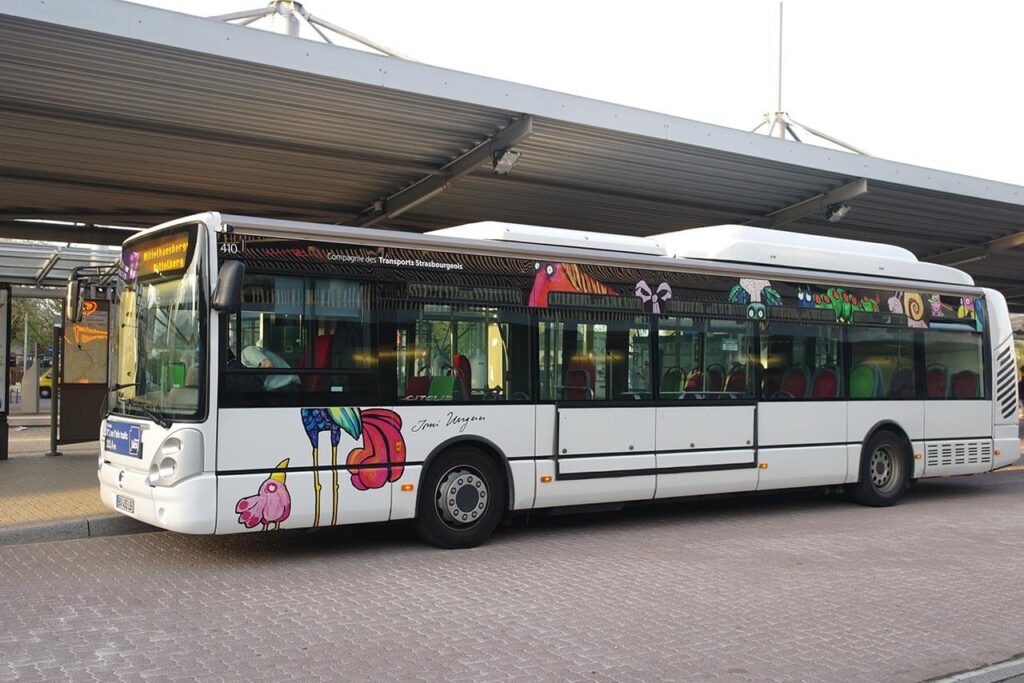 Bus 410 à Strasbourg
