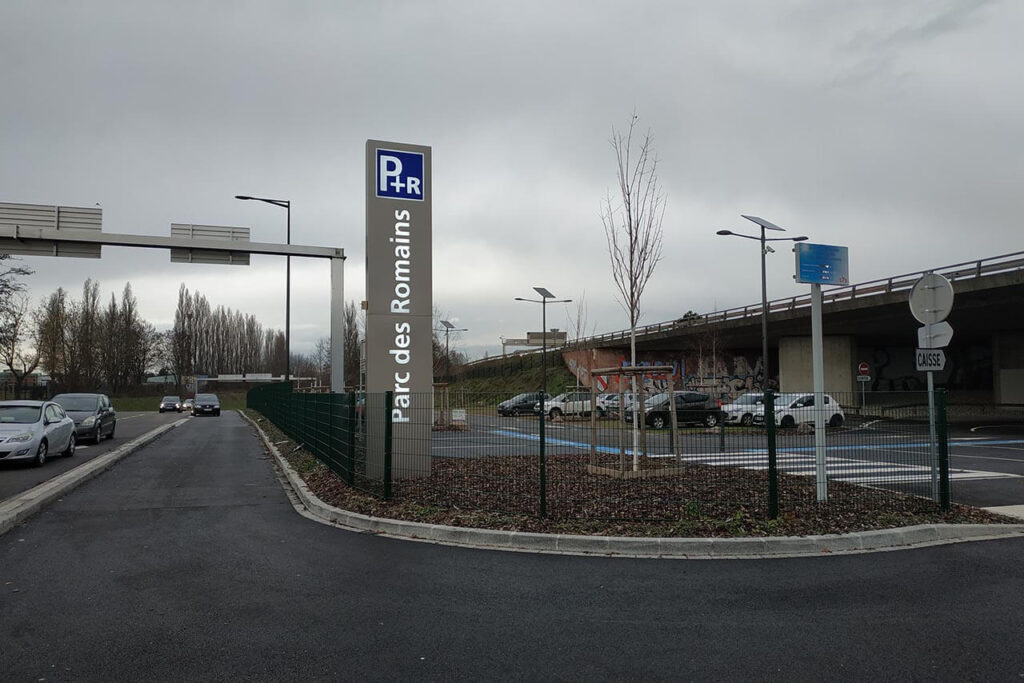 Parking + Relais Parc des Romains à Strasbourg